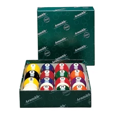 Aramith Premier Belgian Ball Set Billiards 2.25" 1-15 Balls - Free Shipping US