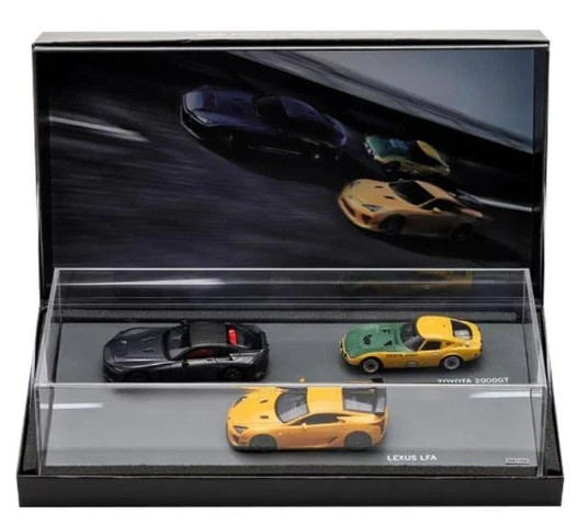 TAS2026 1/43 GR GT LFA 2000GT 3台セット GR GT Lexus LFA Toyota 2000GT Set 2026 Tokyo Auto Salon Limited 1