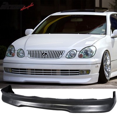 Fits 98-05 Lexus GS300 GS400 GS430 Sedan GR Style Front Bumper Lip Unpainted PU