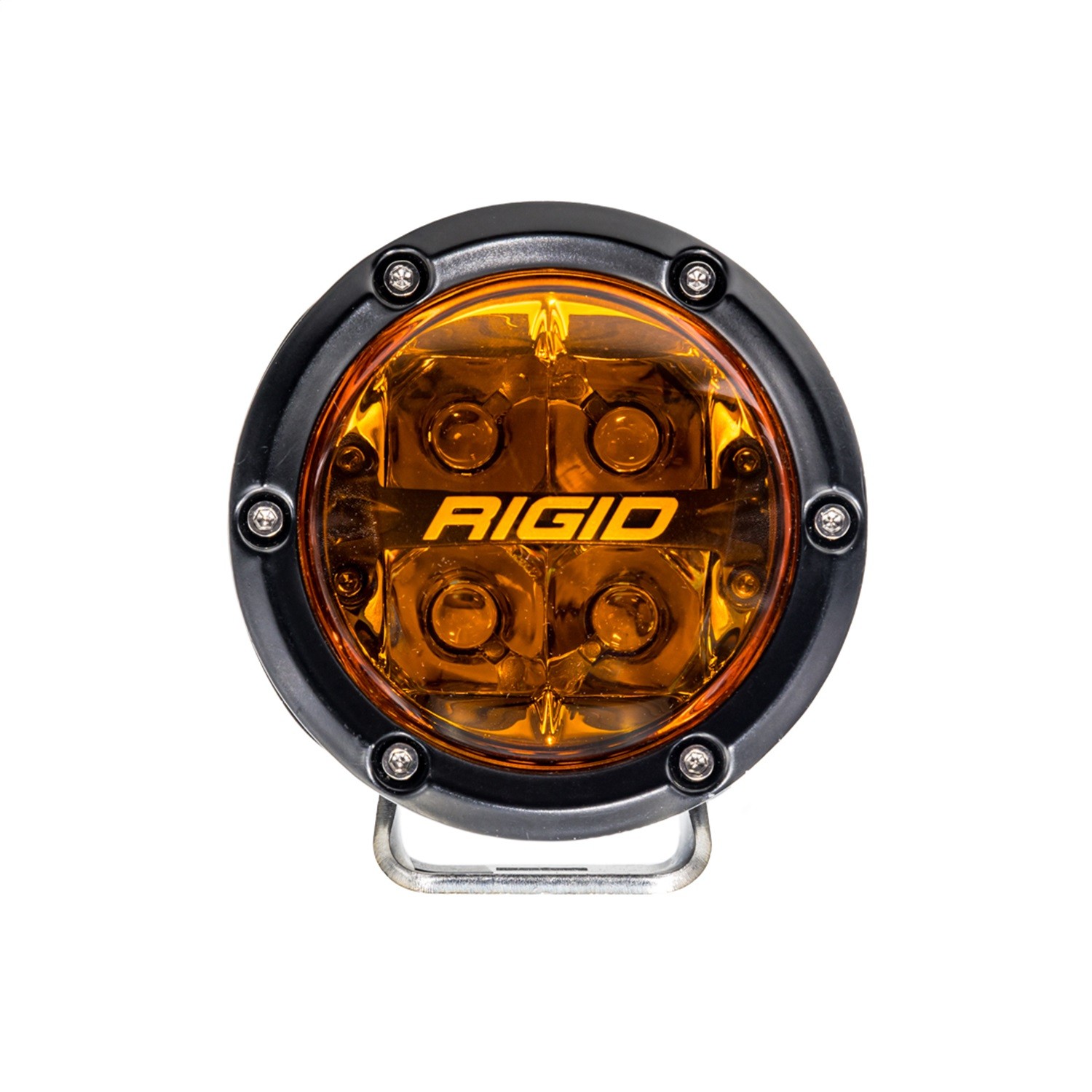 Rigid Industries 36123 360-Series 4" Spot w/Amber PRO Lens Pair