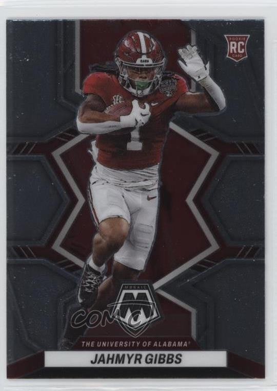2023 Panini Mosaic Draft Picks Jahmyr Gibbs #8 Rookie RC 0t2