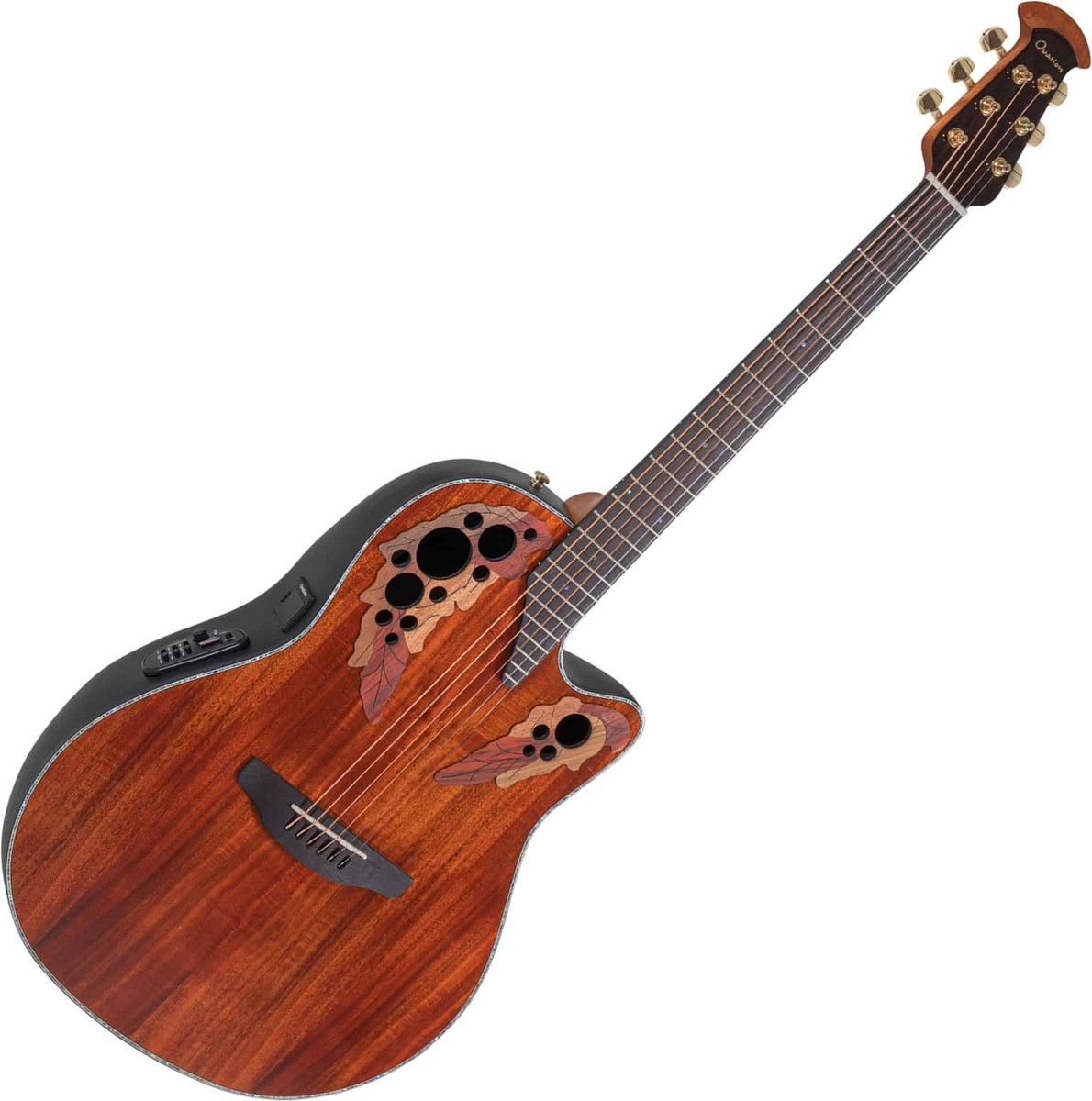 Ovation Celebrity Elite Plus CE44P-FKOA A/E Guitar - Figured Koa