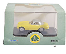 Oxford 76LTE003 Lotus Elite Sunburst Yellow Silver Model Car Diecast Model.