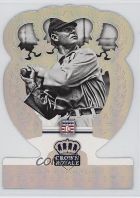 2015 Panini Cooperstown HOF Crown Royale Silver 46/75 Sam Crawford #87 HOF 0b3