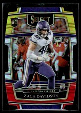 2021 Red & Yellow Zach Davidson Rookie Minnesota Vikings #95