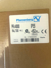 Pfannenberg PFA 40000 Square White Vent Cover/Grille, MPN 11740004055