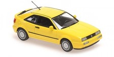 Volkswagen Corrado G60 1990 Yellow 1:43 Diecast Model Car | Minichamps