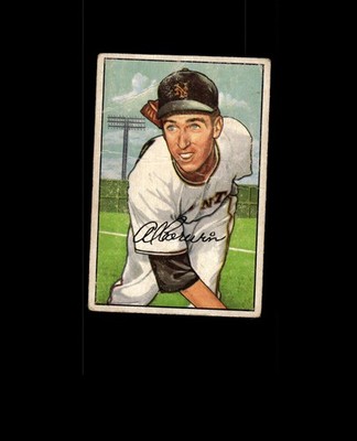 1952 Bowman 121 Al Corwin RC POOR #D1,488151