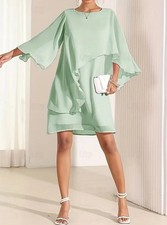 Brautjungfernkleid Cocktailkleid Partykleid Mintgrün 38