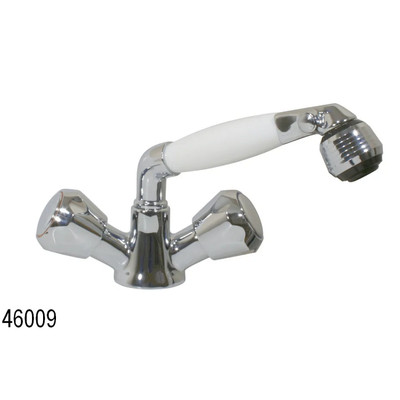 Scandvik Pull Out Shower Mixer with Adjustable Aerator 46009
