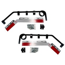 Angled Mud Flap Hanger 30 Square Steel Coil Spring Left Right Semi Truck