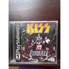 KISS Pinball Sony PlayStation PS1 2001 Retro Arcade Game SLUS-01366 Complete