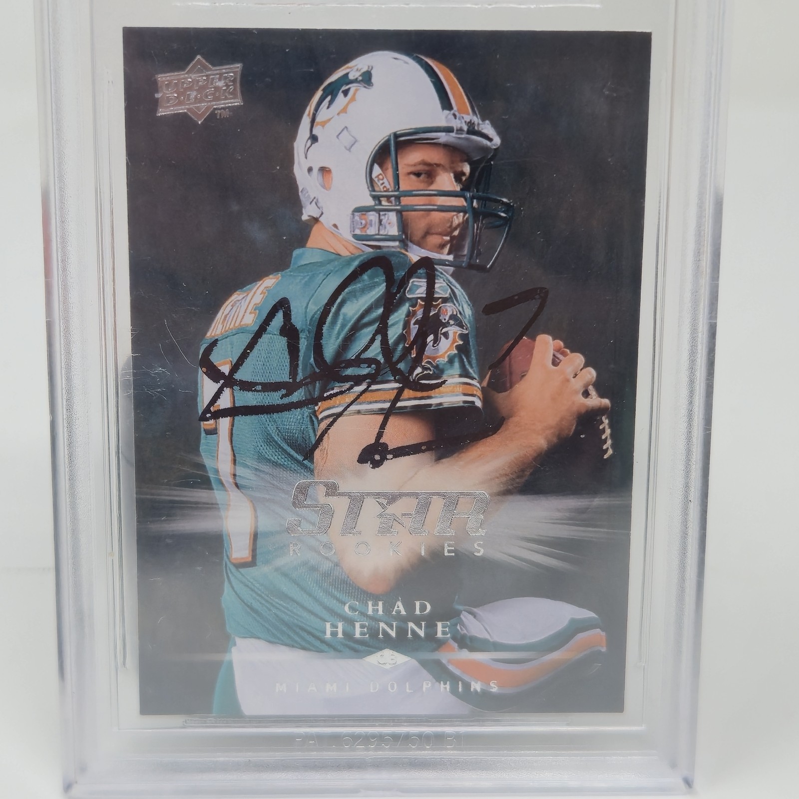 ​2008 Upper Deck Chad Henne Star Rookies image 2