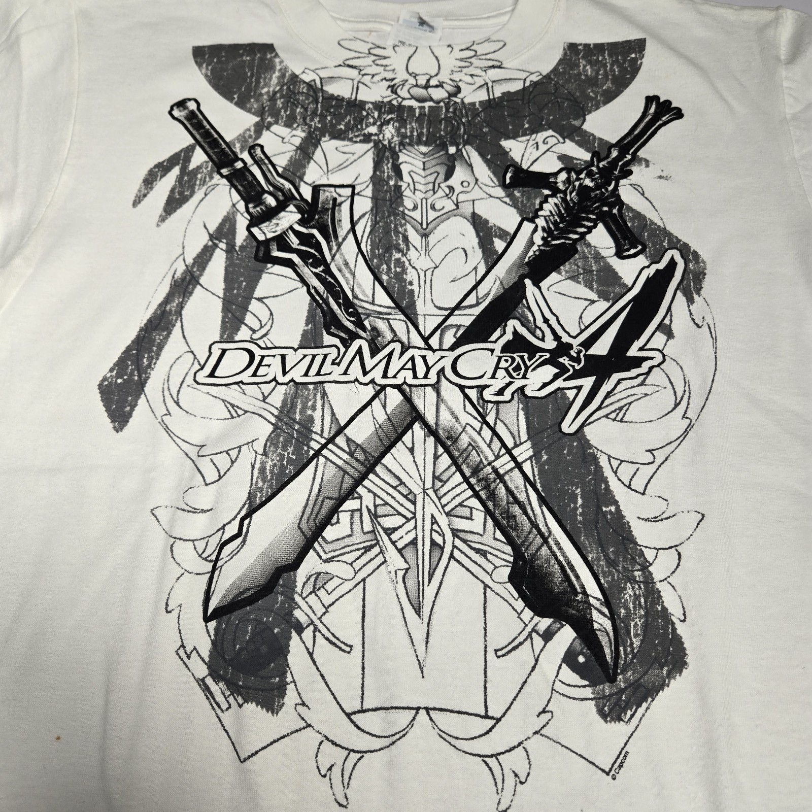 Y2K Devil May Cry 4 Capcom 2008 Capcom Promo T-Sh… - image 2