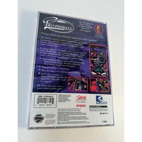Pro Pinball (Sega Saturn, 1996) Pre-owned w/ Case & Manual - CIB