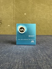 BLUE Sony MZ-E510 MD MiniDisc Player No Battery Vintage Used