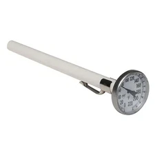 Zoro Select 6Dkd2 5" Stem Analog Dial Pocket Thermometer, 0 Degrees To 220