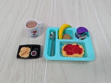 Our Generation Battat 18" Doll Lunch Tray Food Accessories + other brands