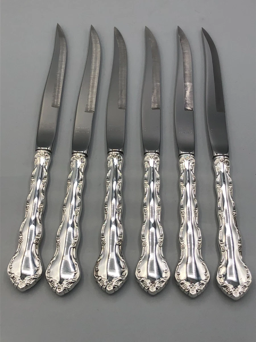 Reed & Barton Antique US Sterling Silver Flatware-Knives for sale