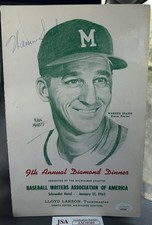 Warren Spahn Cards, Rookie Cards and Autographed Memorabilia Guide 46