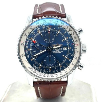 Breitling Navitimer World Chronograph Automatic 46mm Steel Men's A24322121C1X2