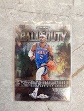 Topps Chrome 2025 Basketball NBA Shai Gilgeous Alexander Ball of Duty BD-6
