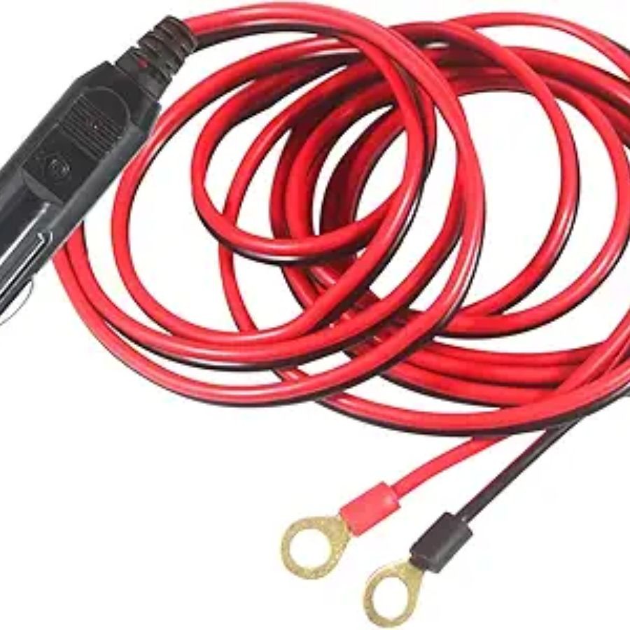Plug To Eyelet Terminals 12v 10ft - 12v Cigarette Lighter
