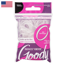 Goody Ouchless Forever Polyband Hair Ties 150...