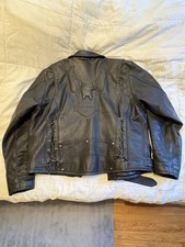 Harley Davidson leather jacket with embossed ...