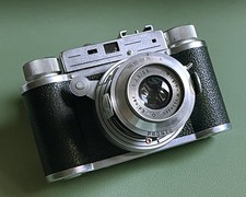 Wirgin Edinex IIIs Rangefinder, Near Mint Cosmetics Pristine 50mm f2.8 READ