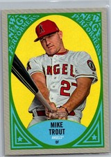 2019 Topps Heritage #NAP-13 Mike Trout New Age Performers