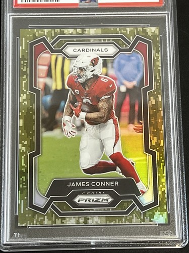 James Conner 2023 Panini Prizm Forest Camo #5 #ed 7/15 PSA 10 - Bild 3 von 7