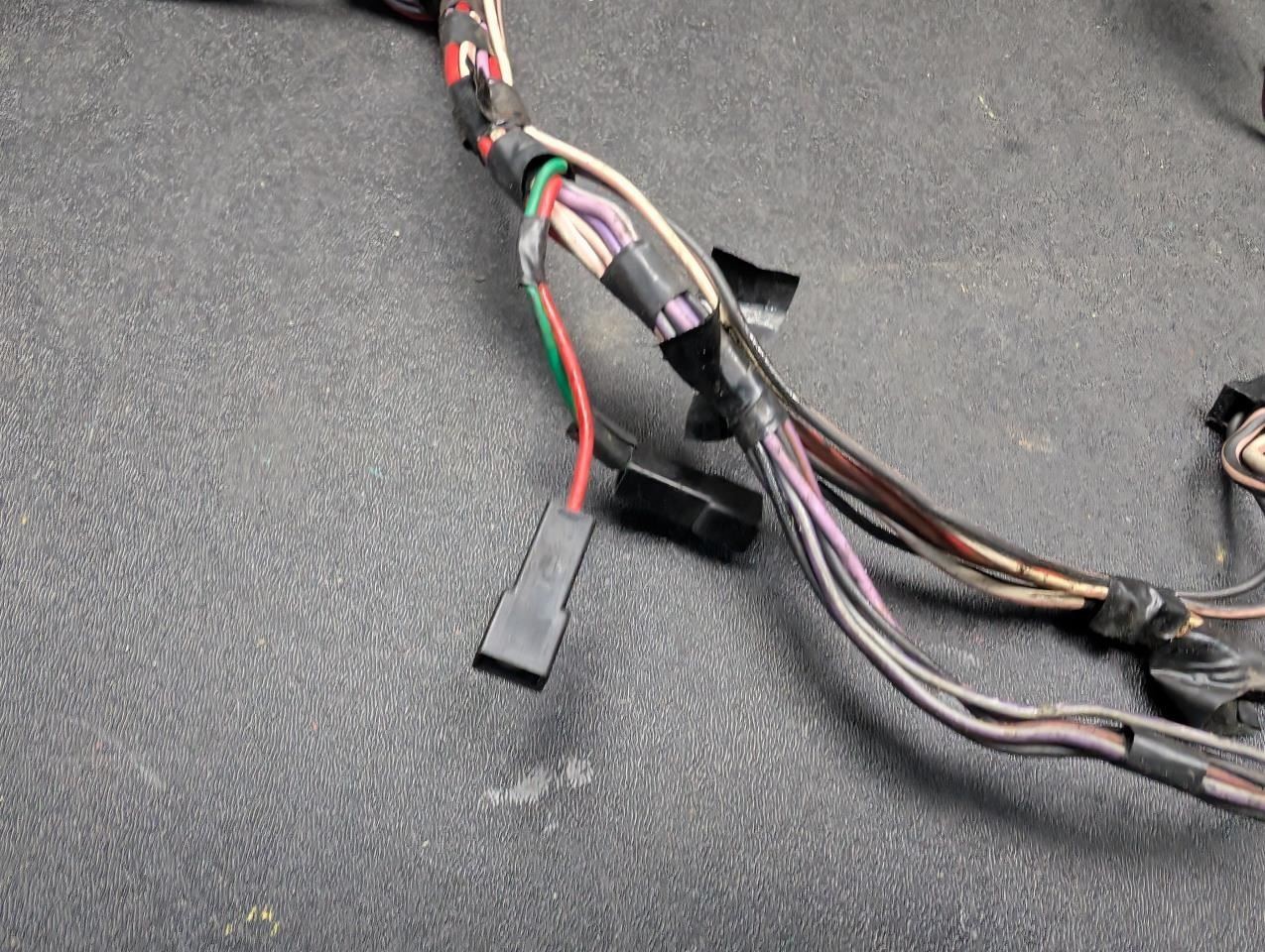 Front Left Door Wiring Harness 1984 Rolls-Royce Silver Spirit 1981 - 1988 X