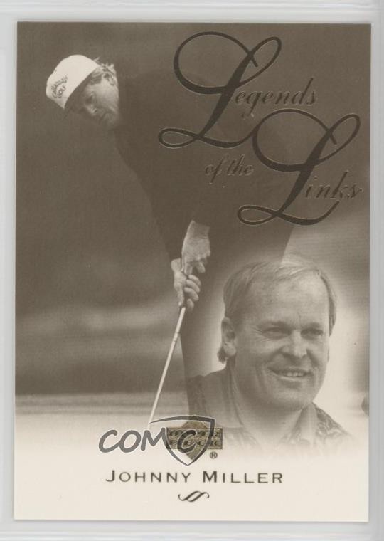 2003 Upper Deck Legends of the Links Johnny Miller #72 1m4i