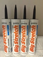 Sashco 10004 Big Stretch Caulk Black 10.5-ounce