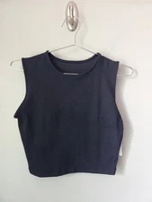 Joah Brown Second Skin Tank Sueded Onyx Black Size M/L NWT