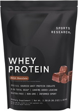 Whey Protein Isolate - U.S. Sourced Sports Nutrition Protein Powder 5lb Bag 16.59 per gallon