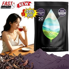 PiPi Tea Organic Oolong Tea Bags - Whole Leaf, 20 Bags 4g Each - Cortisol  Ca