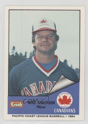 1984 Cramer Pacific Coast League Mike Anderson Michael Anderson #46 e6j