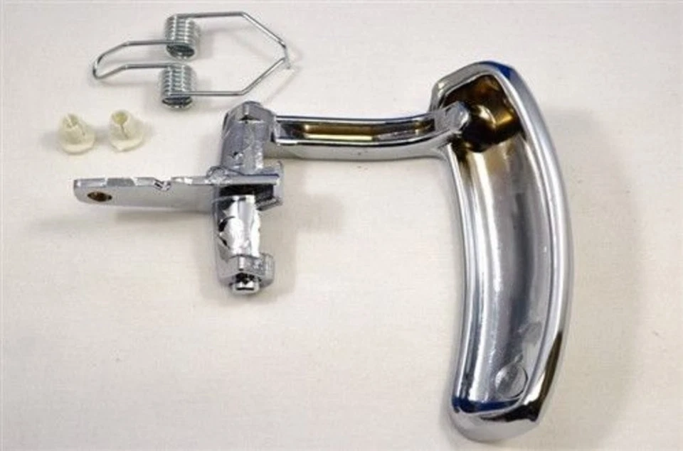 Interior Door Handle Chrome LH RH set fit 99 Escalade 96 00 Suburban Tahoe Yukon Foto 2 de 2