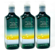 3 BATH BODY WORKS ISLAND MARGARITA GENTLE GEL HAND SOAP 8 FL OZ / 236 mL NEW