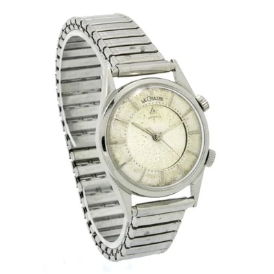 Men's Alarm Le Coultre Memovox 33mm Ref. 2404 Silver Dial Watch #W218575-1