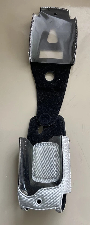 CUSTODIA COVER VINTAGE  COLORE GRIGIO ARGENTO 5X10,5 cm CIRCA - Immagine 2 di 4