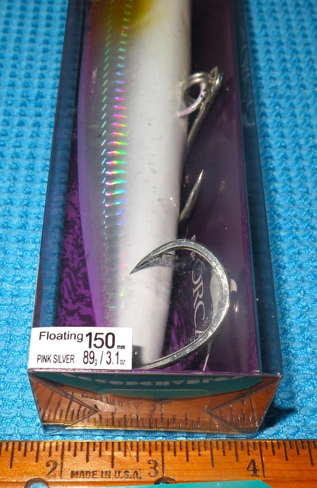 Señuelo de pesca Shimano Orca Pop cámara de burbujas OP-150F 150 mm 89 g 3,1 oz Popper NUEVO Foto 4 de 4
