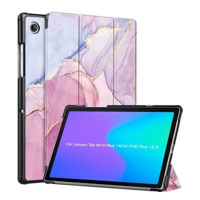 Tablet Hülle für Lenovo Tab M10 Plus FHD Plus 10.3 2020 Case Glitzernder Marmor