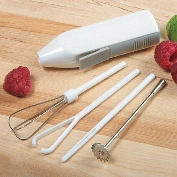 Norpro 5pc Deluxe Cordless Mini Mixer - Mix Whip Stir Blend 