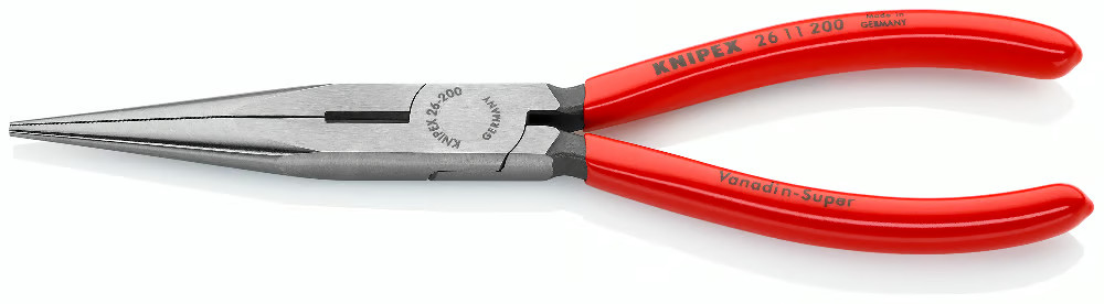 Knipex Snipe Nose Stork Beak Pliers, 200mm 8in. - 26 11 200