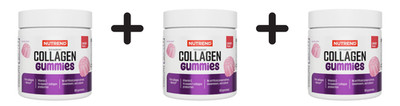 3 x Nutrend Collagen Gummies, Cherry - 60 gummies (60,24 EUR/kg)