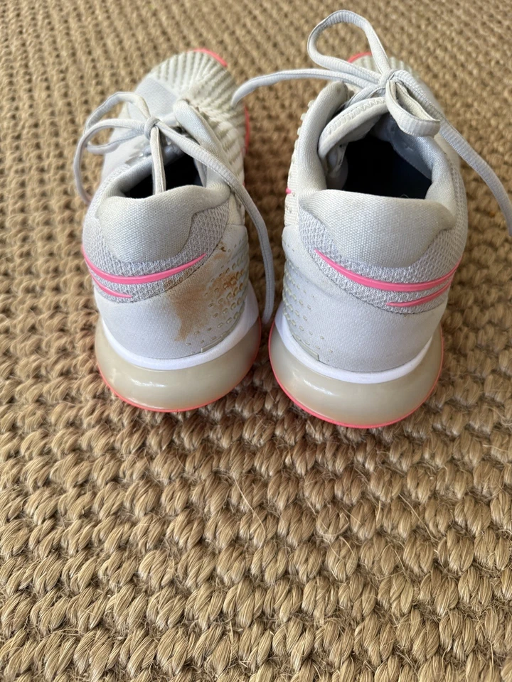 Tênis Nike Air Zoom Vapor Cage 4 HC cinza rosa CD0431-005 feminino tamanho 11.5 - Imagem 4 de 4