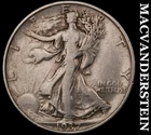 1937 Silver Walking Liberty Half Dollar - Scarce  Better Date  #G7998
